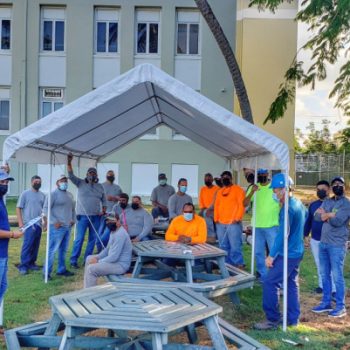 J Benton Safety Meeting - Construction Safety Week 2021